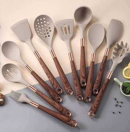 11pcs silicone spoon set