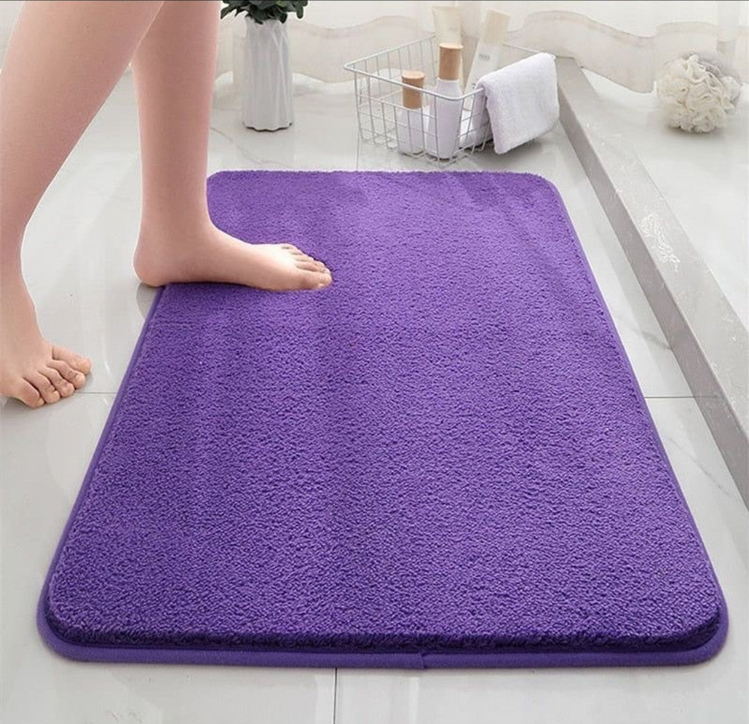 Non Slip super  absorbent bathroom/door mat