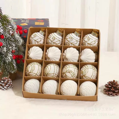 16 piece 6cm Christmas balls