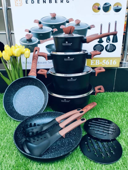 15pcs Edenburg cookware set