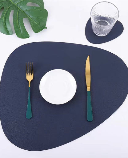 Leather table mats