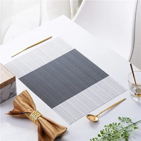 6 pcs pvc table mats