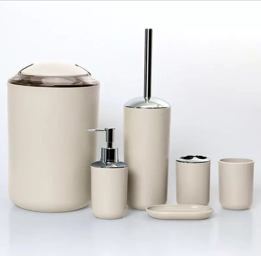 6pcs Bathroom accessories set