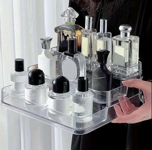 Acrylic Display Shelf Vanity Perfume Holder