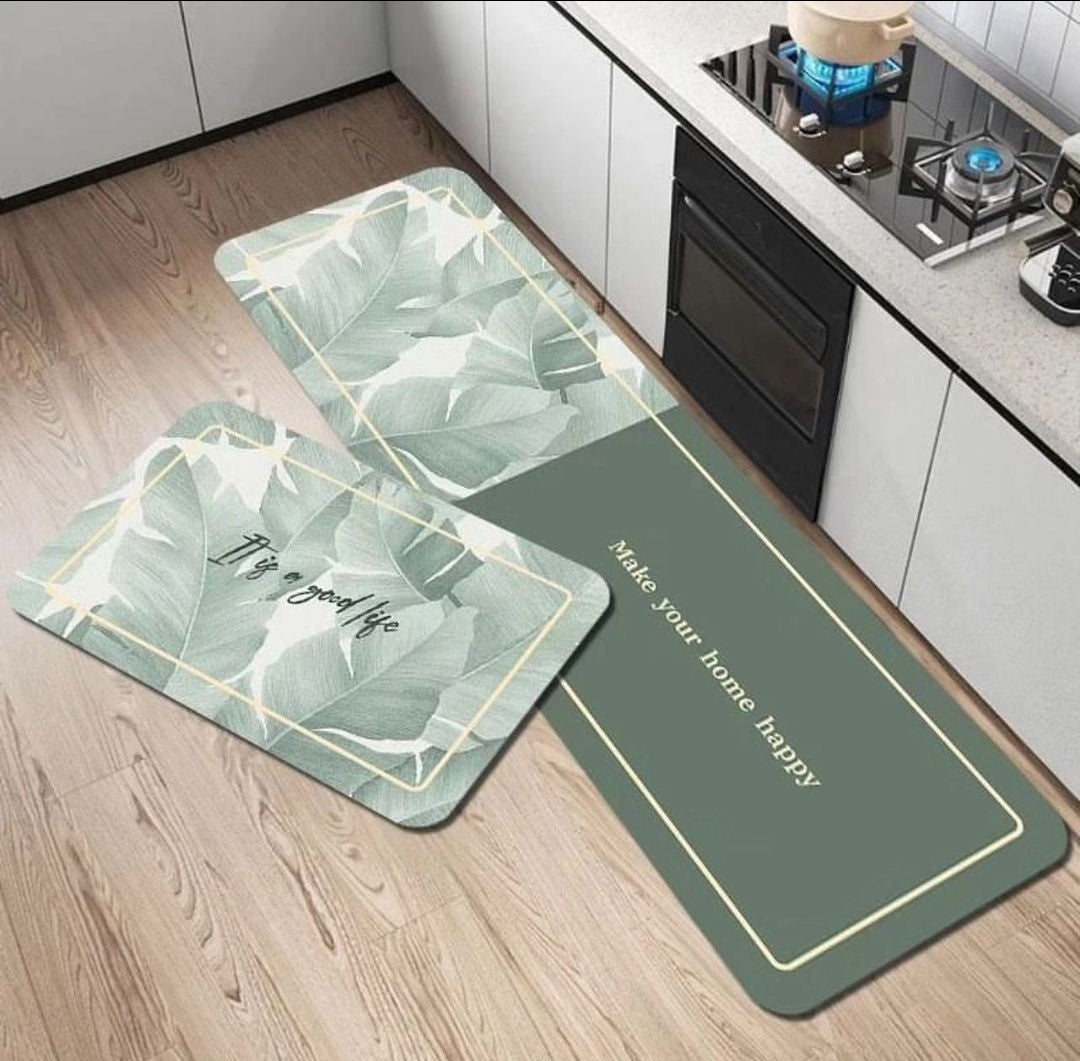 2pcs kitchen Anti-slip mat