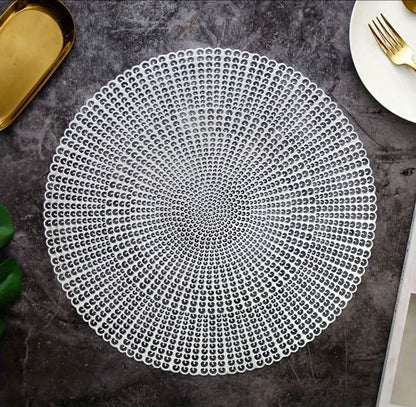 Hollow PVC Placemat for Dinner Table Mat