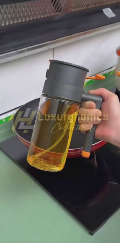 460Ml Glass Oil Sprayer Bottle