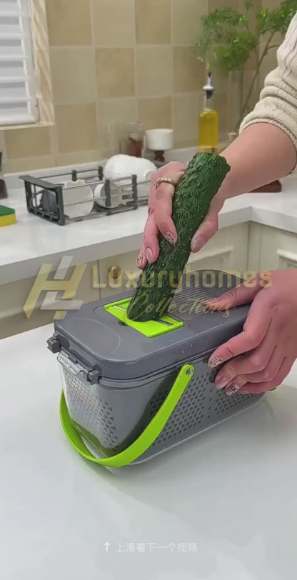22pcs  Multifunctional Vegetable Cutter
