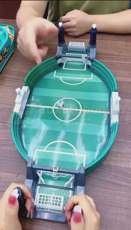 Kids table play ball board 
Family football game