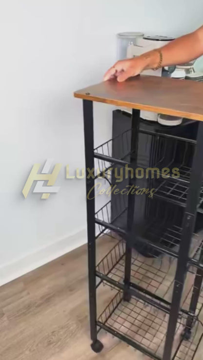 4 layer multifunctional rack