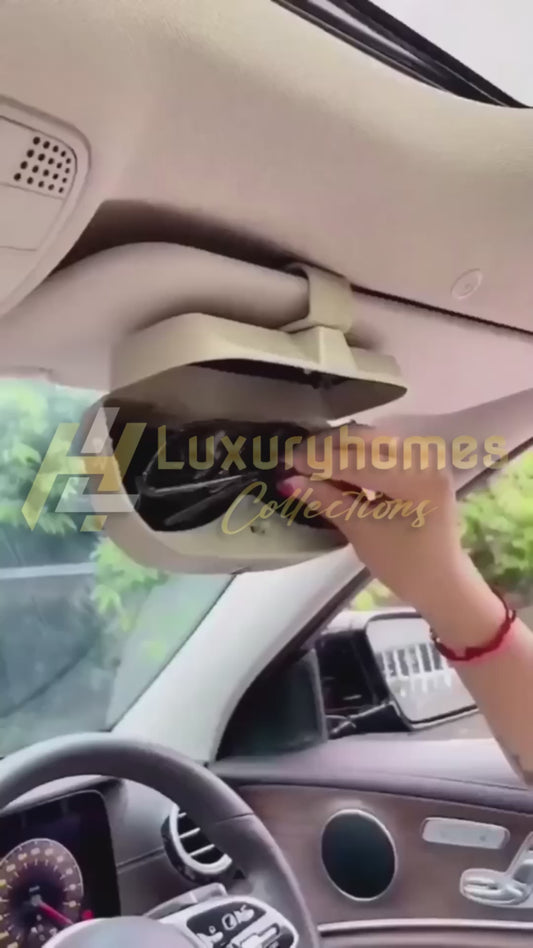 Car Sun Visor Sunglasses Case/ Holder