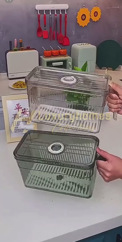 Fridge storage containers
