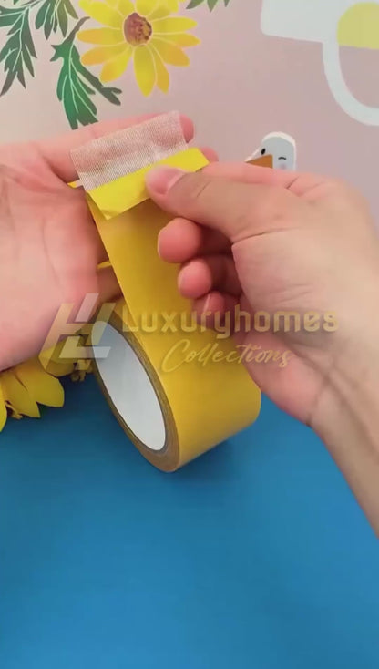 Double sided cloth base tape