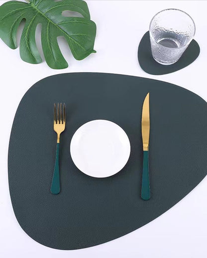 Leather table mats