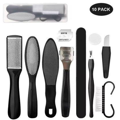 10 PC pedicure Tools /  Foot care set + 2 Foot mask