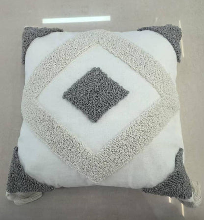 Boho tufted pillow covers