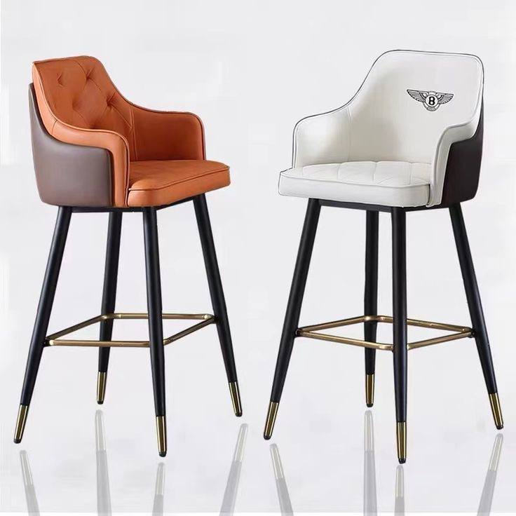 Bently Faux padded Counter stools