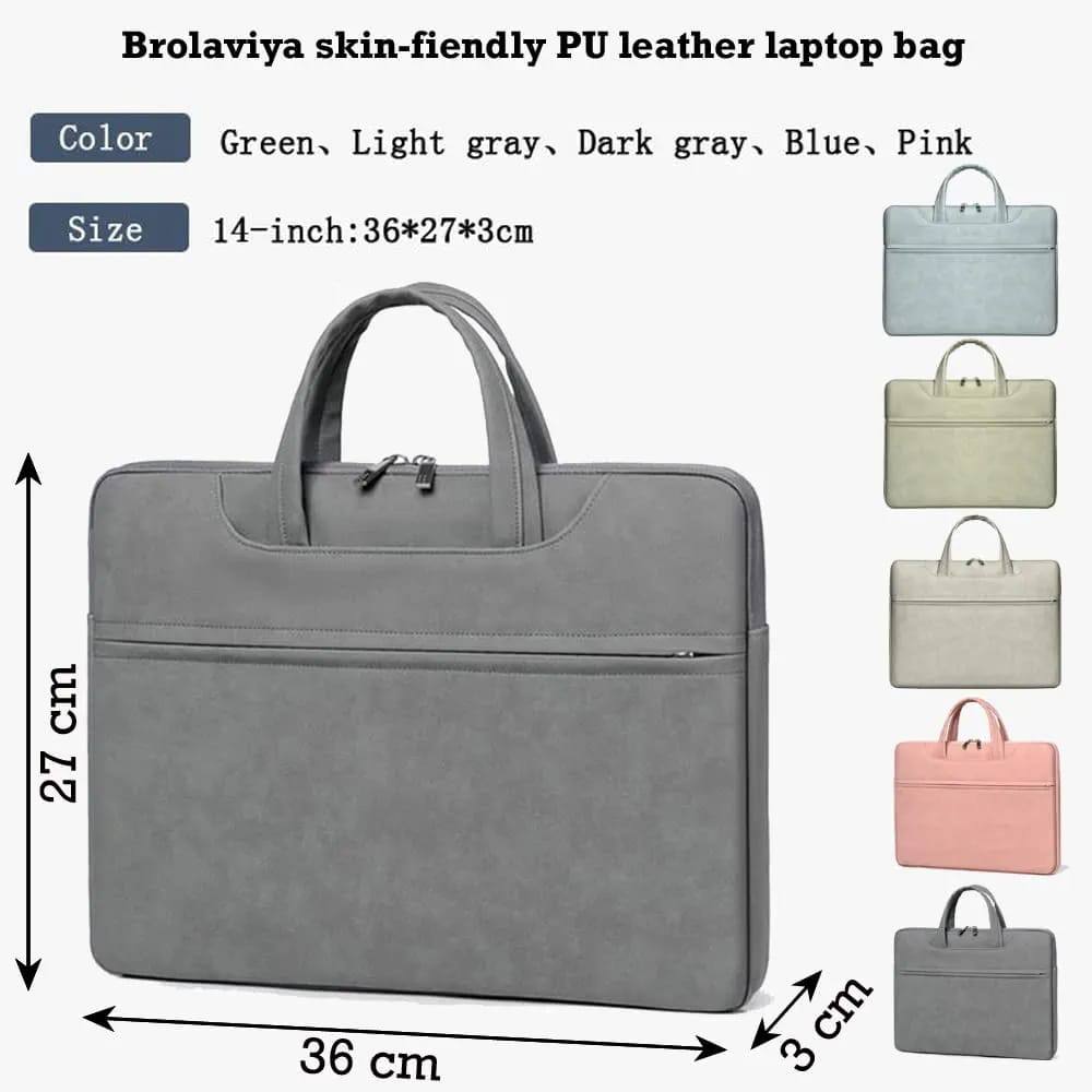 Laptop Bag Computer Bag 13/14/15,6 Inch  Waterproof Computer Sleeve Messenger Bag With Shoulder Strap Briefcase For MacBook Air/MacBook Pro/Surface laptop/ Dell, HP, Lenovo laptop, for Women Computer Bags For Men laptop bag