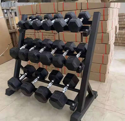 HEXAGON DUMBBELLS(SOLD PER SINGLE HAND)