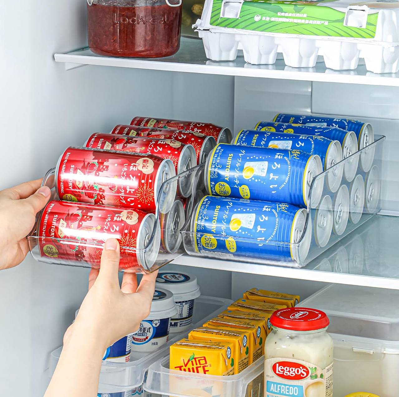 Premium quality fridge can organizer