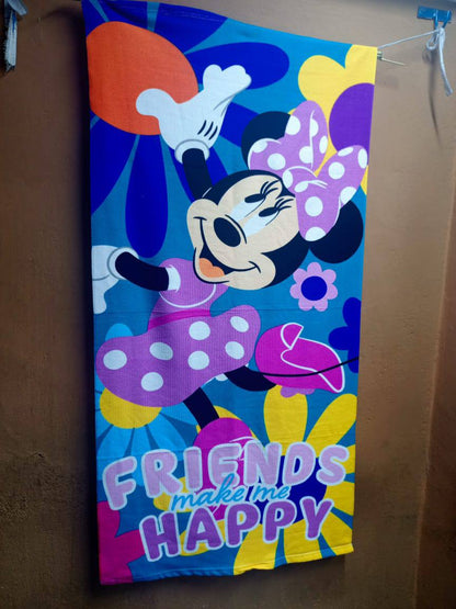 Cartoon themed towels