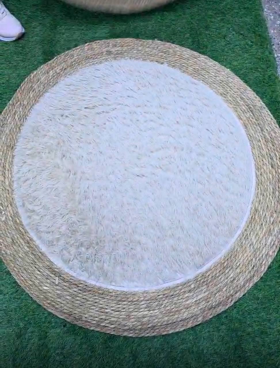 Aesthetic Customised woven Floor Mat.