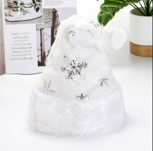 New Santa Hats For Adults And Kids Christmas Cap Creative Wheat Grain Santa Hats Party Caps Bobbles Hat