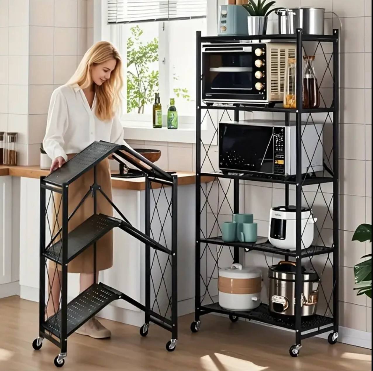 Foldable Kitchen Rack