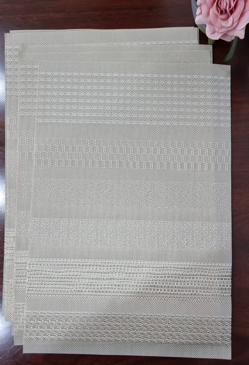 Woven PVC TABLE  MATs l