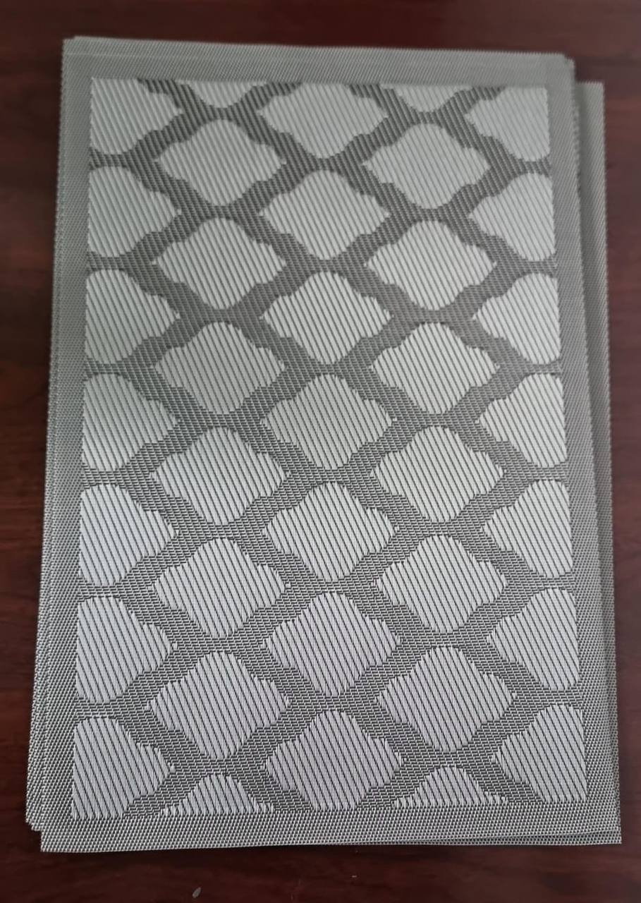 Woven PVC TABLE  MATs l