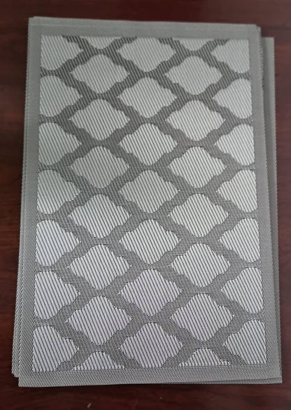 Woven PVC TABLE  MATs l