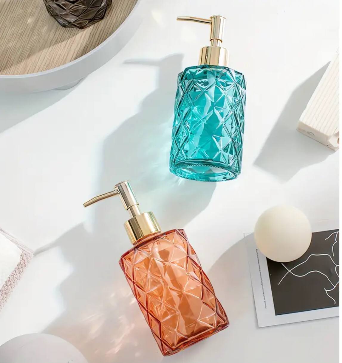 European Style travel liquid soap dispensers