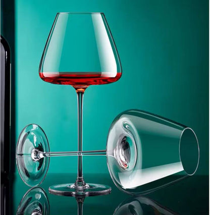 2pc Medium Capacity  Crystal Wine Glass