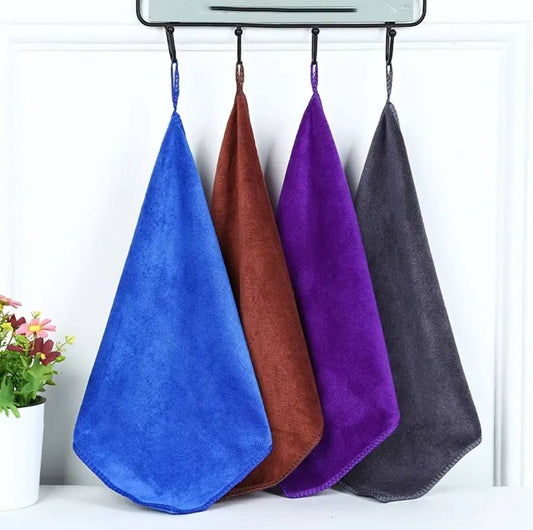 Double sided microfiber kitchen towels