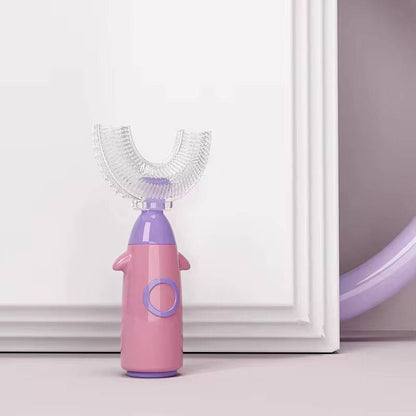 Children U-shaped Toothbrush Silicone Washable Manual Cleaning Tooth Brush Oral Care Teeth Whitening Oral Care for kids