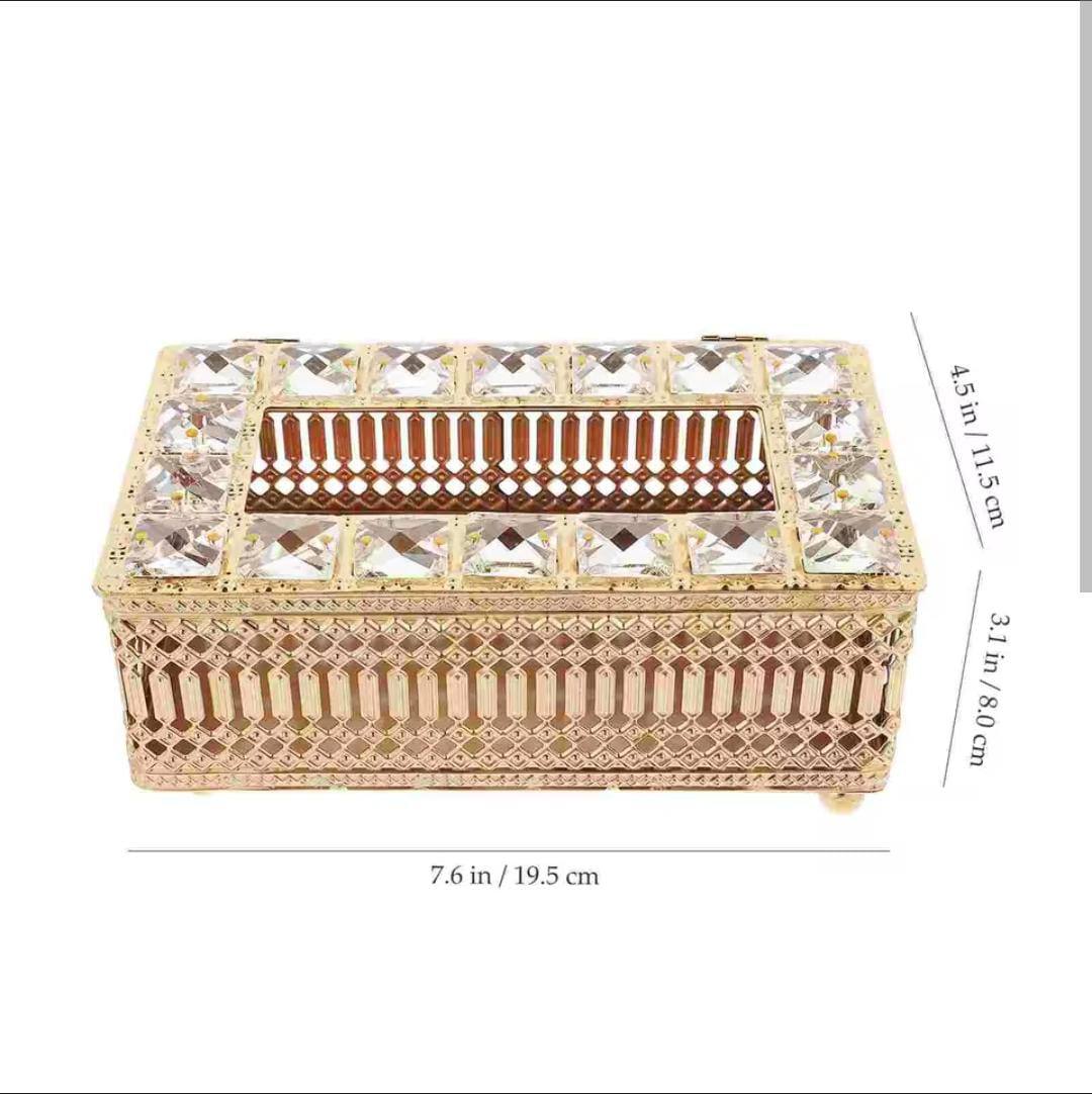 Retro Crystal Serviette Holder