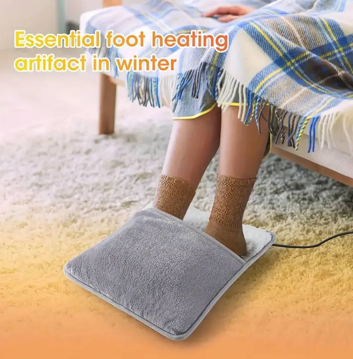 Electric USB feet warmer pocket