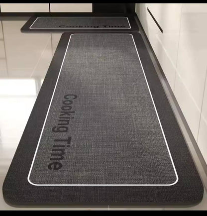 Rubber bottom Antislip Kitchen Mats 2pcs set