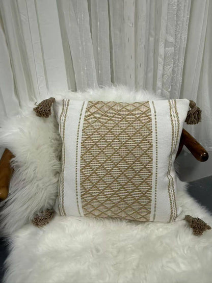 Boho/Canvas Throw Pillow Covers