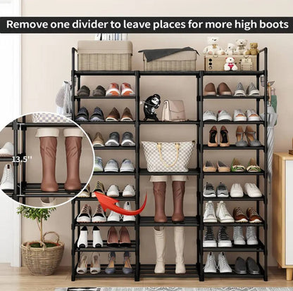 DIY simple Multi-layer shoe rack organizer