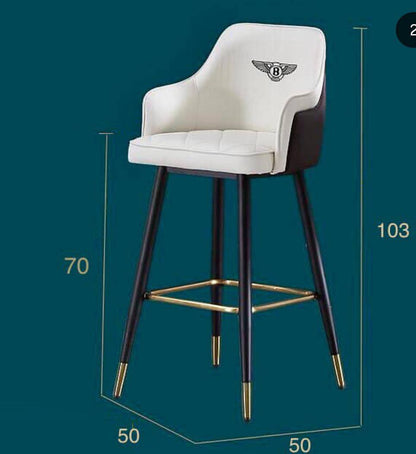 Bently Faux padded Counter stools