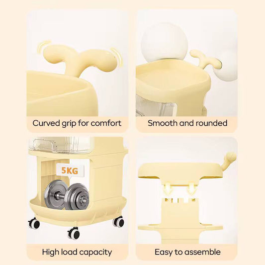 Diy multi-tiered Big storage cart