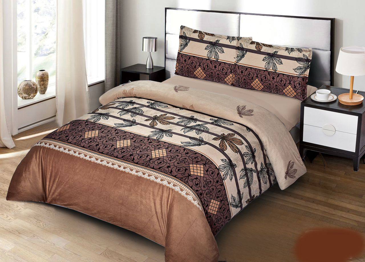 Honey G Luxury Floral Cozy Woolen Duvet set
