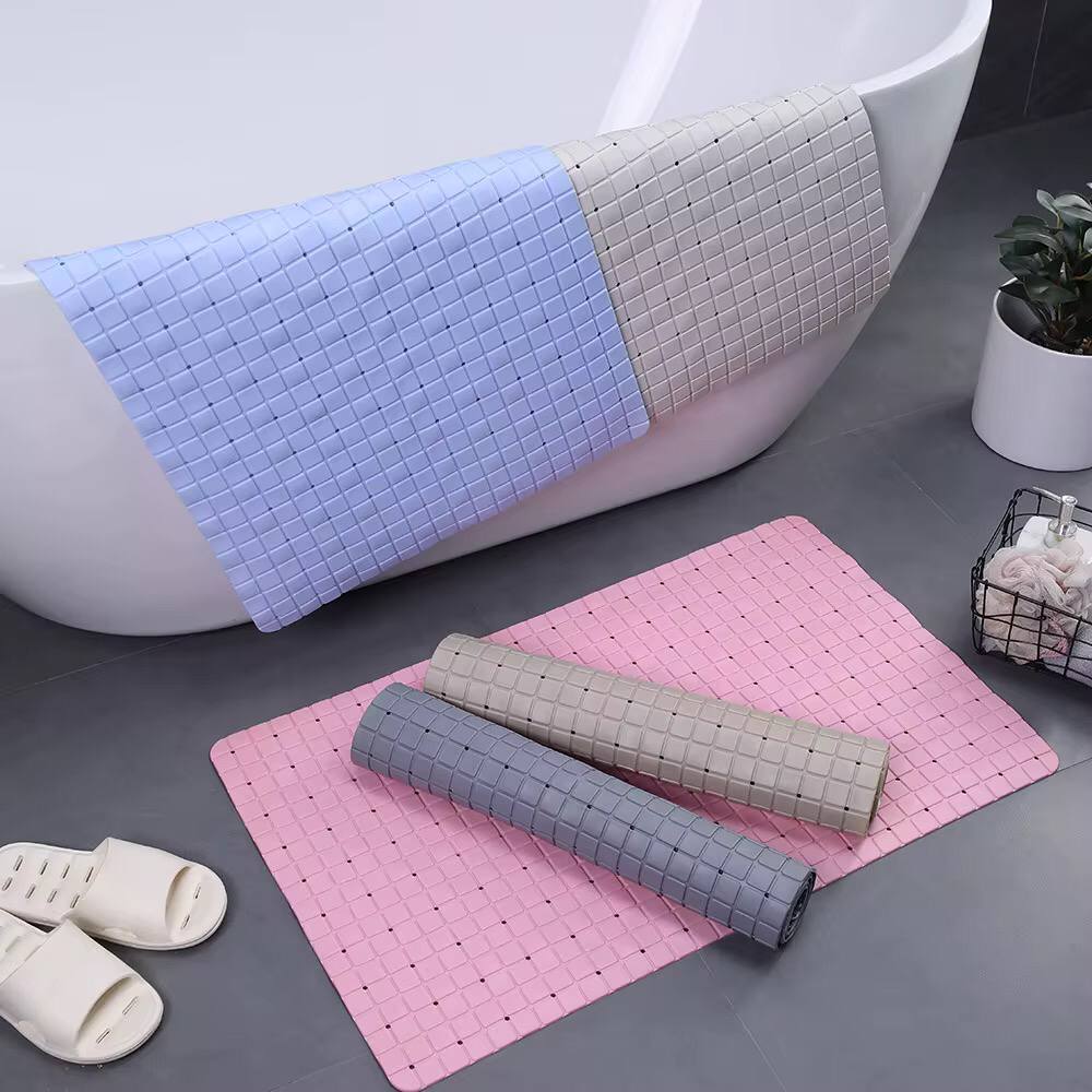 Bathroom / bath tub plaid anti slip mat