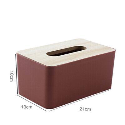 Bamboo lid Napkin Tissue  Holder/ Tissue  Case /Tissue Box for  Home Decoration