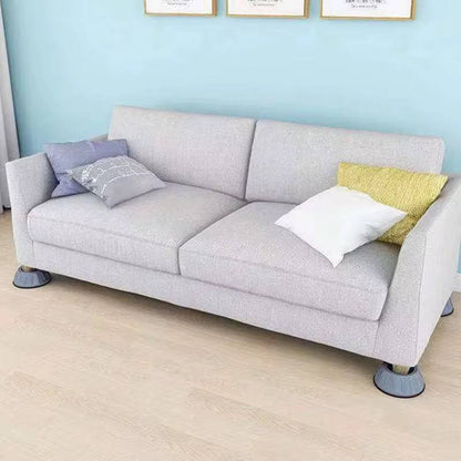 4PCS Gray Washing Machine Universal Foot Pad Shockproof And Anti Skid Pad Moisture Proof