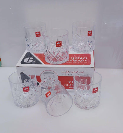 6pcs whiskey glasses set