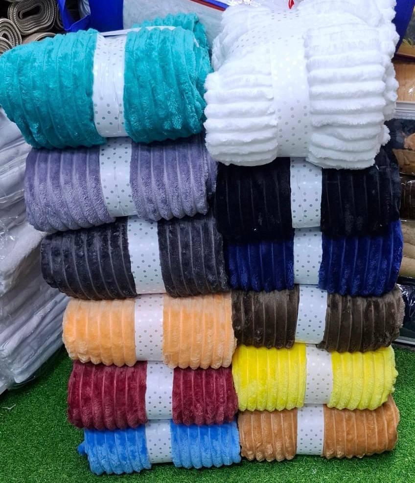 Velvet Fleece/throw Blankets with ribbon