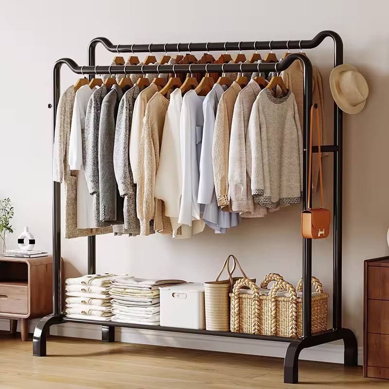 GARMENT RACK FLOOR STANDING CLOTHES RACK/ HANGER
