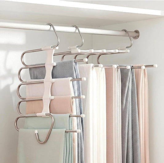 Heavy duty 6 Layer Folding Pants hanger
